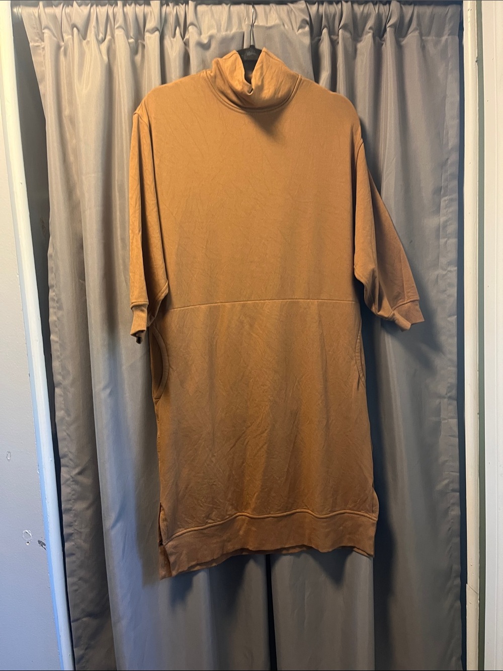 Lululemon Modal Fleece Funnel-Neck Dress